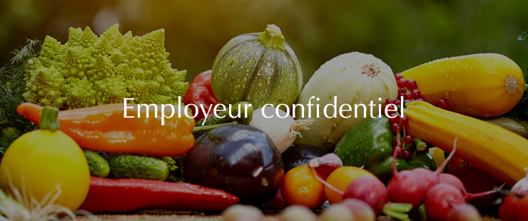 Employeur confidentiel en alimentaire Employeur confidentiel en alimentaire